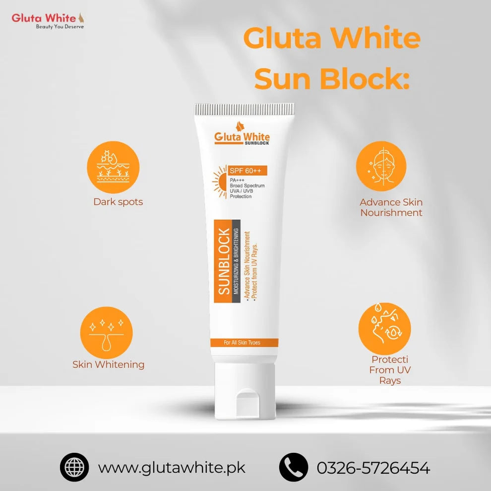 Skin Whitening Sunblock